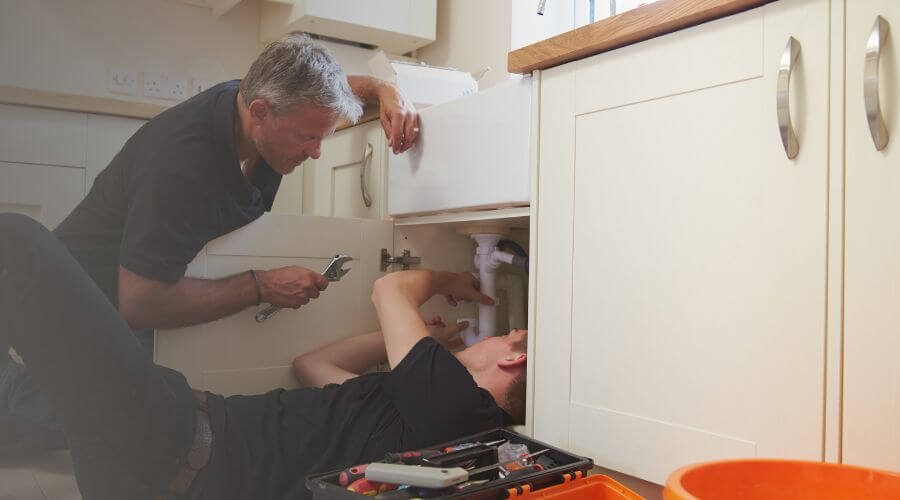 Professional burst pipe repair services in Moline, IL